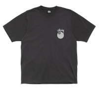 Stussy 8 Ball Tee Pigment Dyed Faded Black