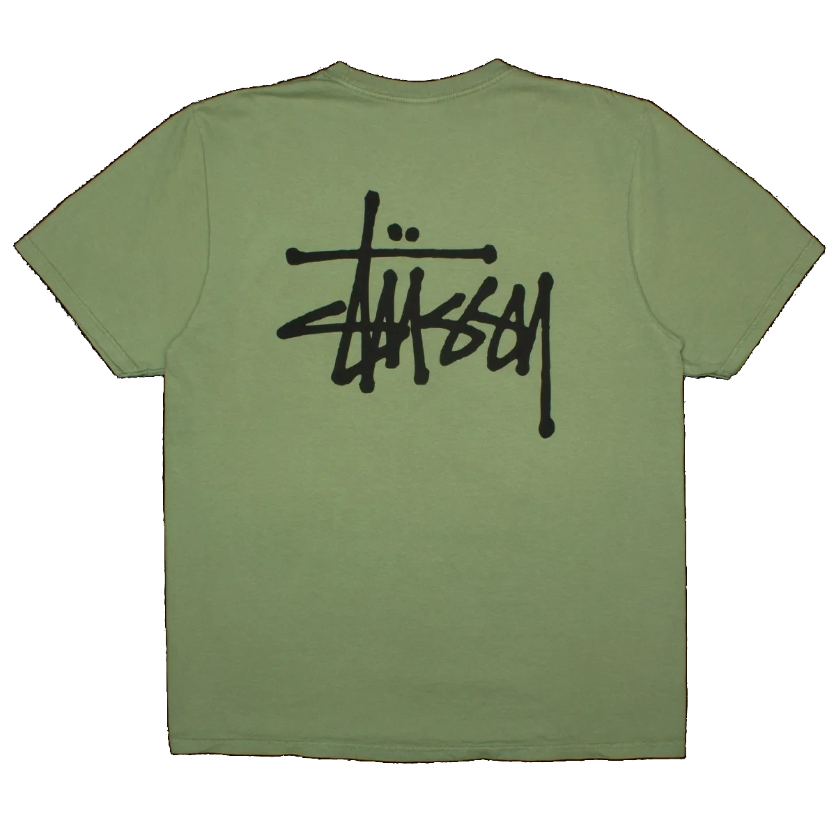 Stussy Basic Logo Tee Moss