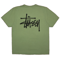 Stussy Basic Logo Tee Moss
