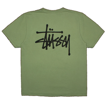 Stussy Basic Logo Tee Moss