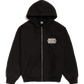 Stussy Champion Oval Zip Hoodie Black