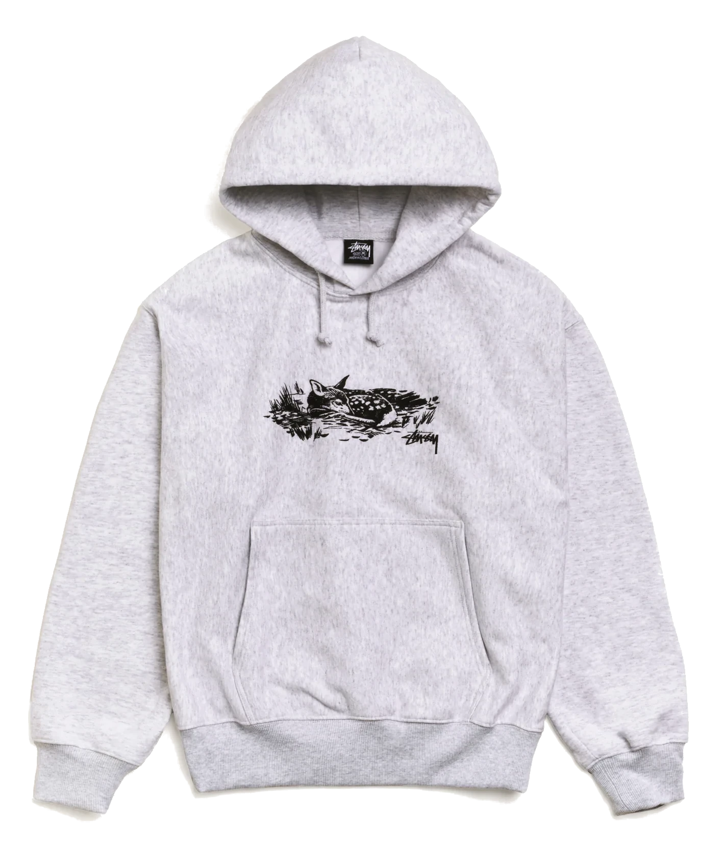 Stussy Fawn Hoodie Grey