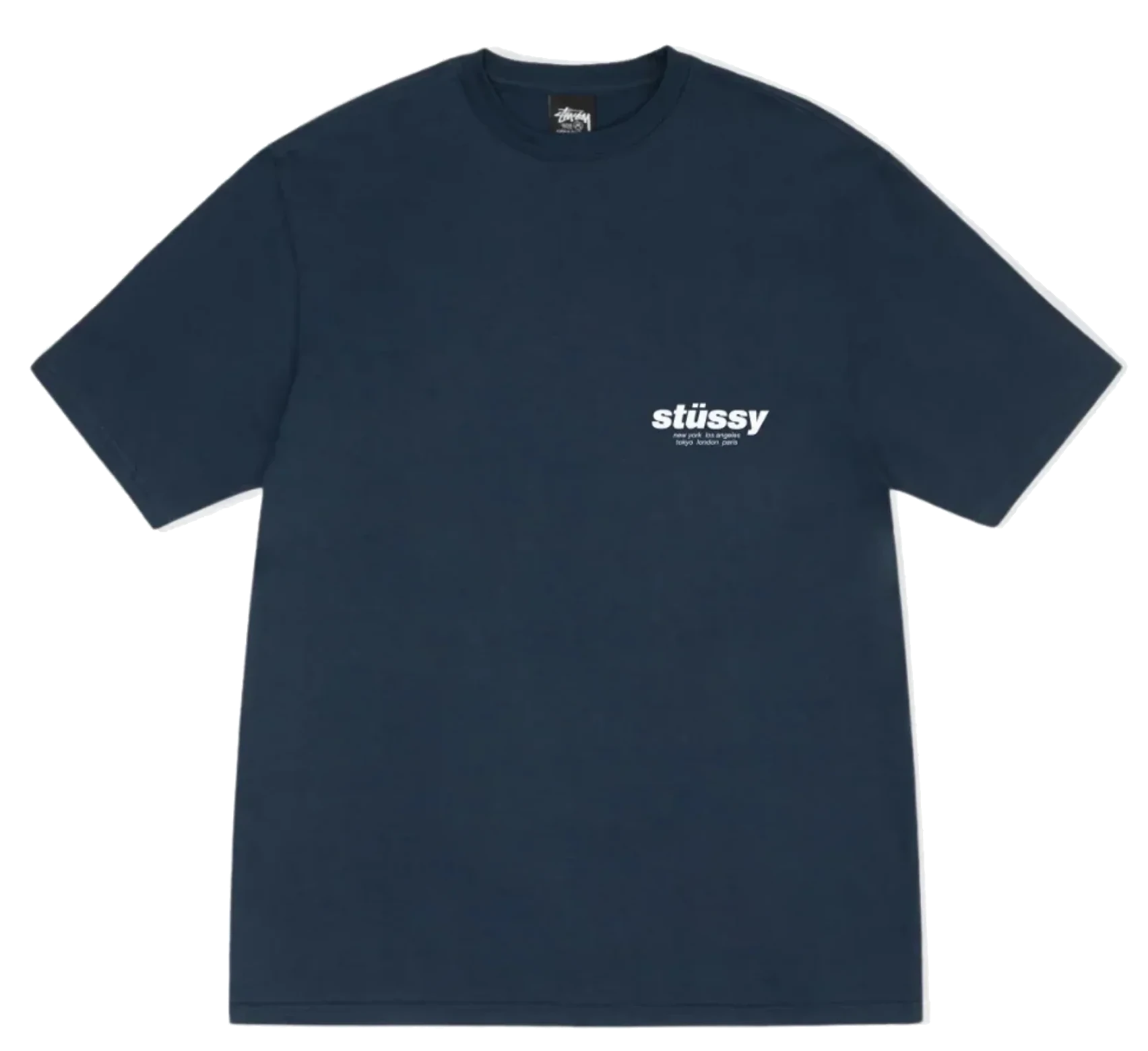 Stussy Rollers Tee Navy
