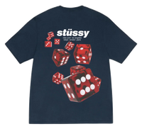 Stussy Rollers Tee Navy
