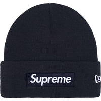 Supreme New Era Box Logo Beanie 'Navy' FW25
