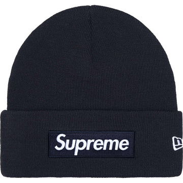 Supreme New Era Box Logo Beanie 'Navy' FW25