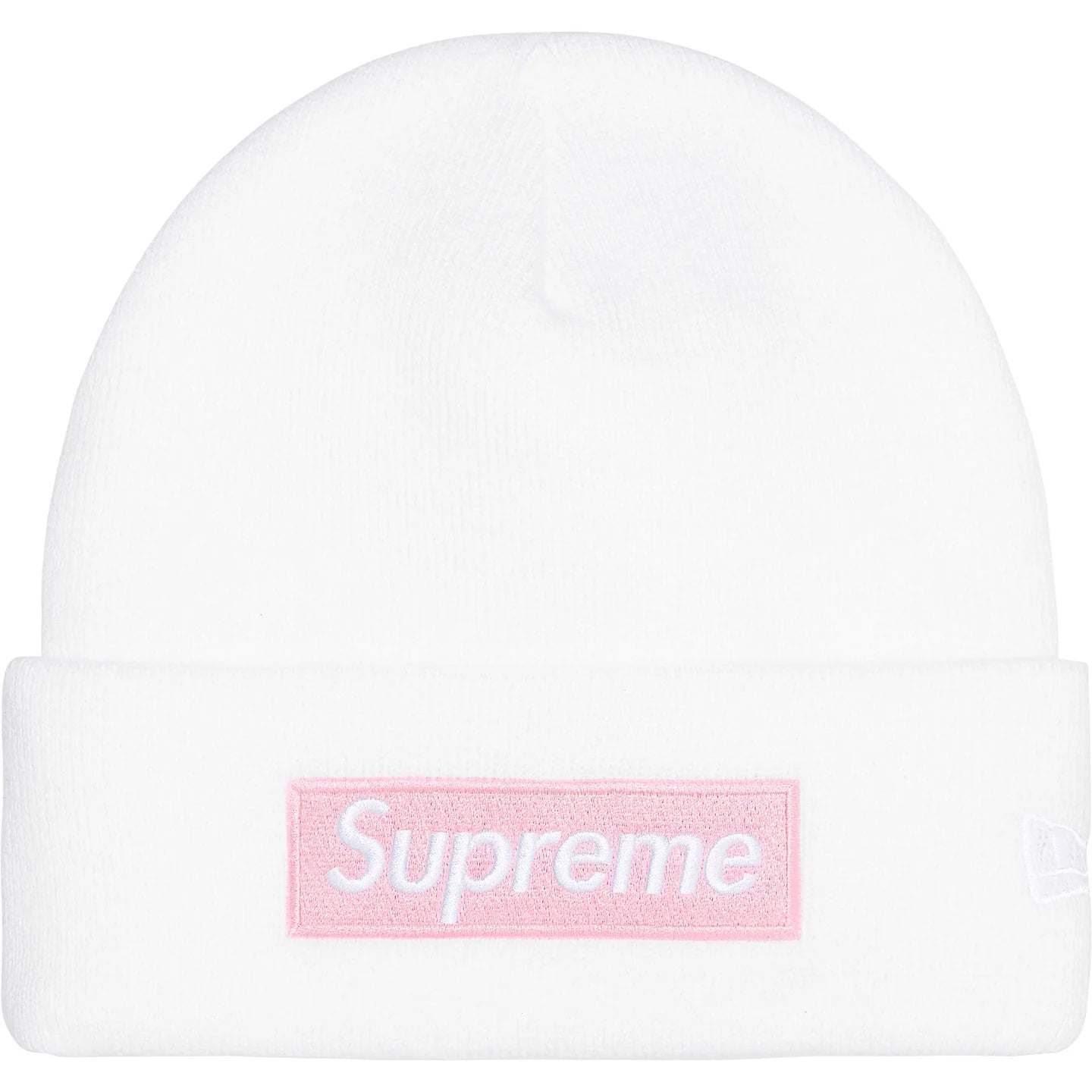 Supreme New Era Box Logo Beanie 'White' FW25