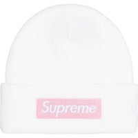 Supreme New Era Box Logo Beanie 'White' FW25