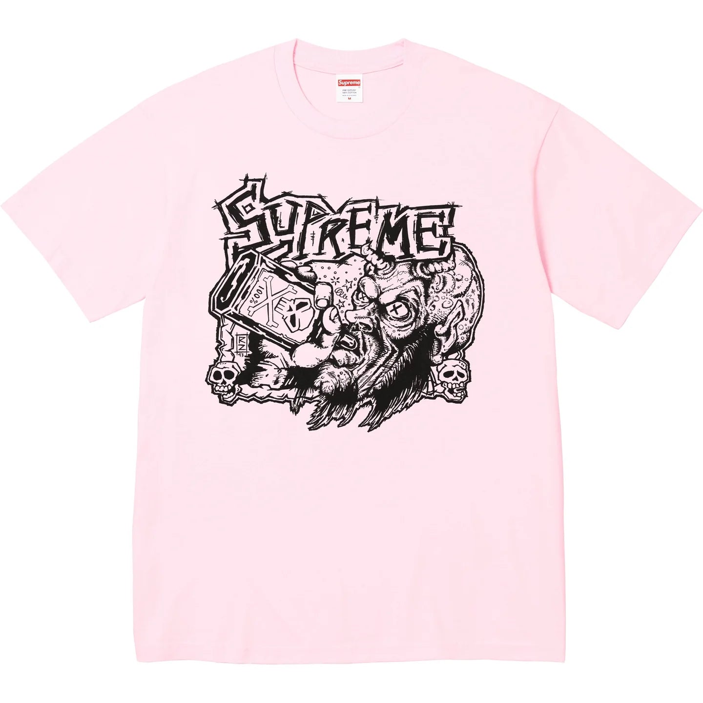 Supreme Fucking Blowout Tee Light Pink