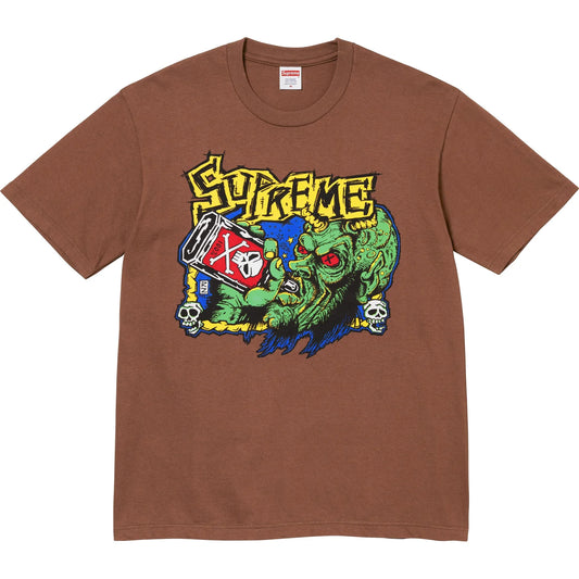 Supreme Fucking Blowout Tee Brown