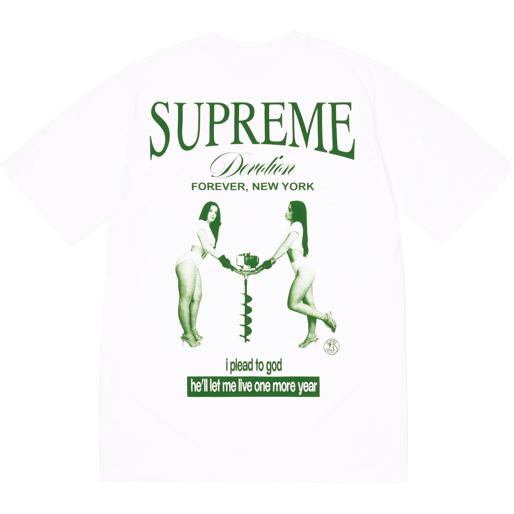 Supreme Devotion Tee White