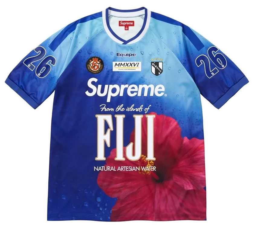 Supreme Fiji Soccer Jersey Multicolor