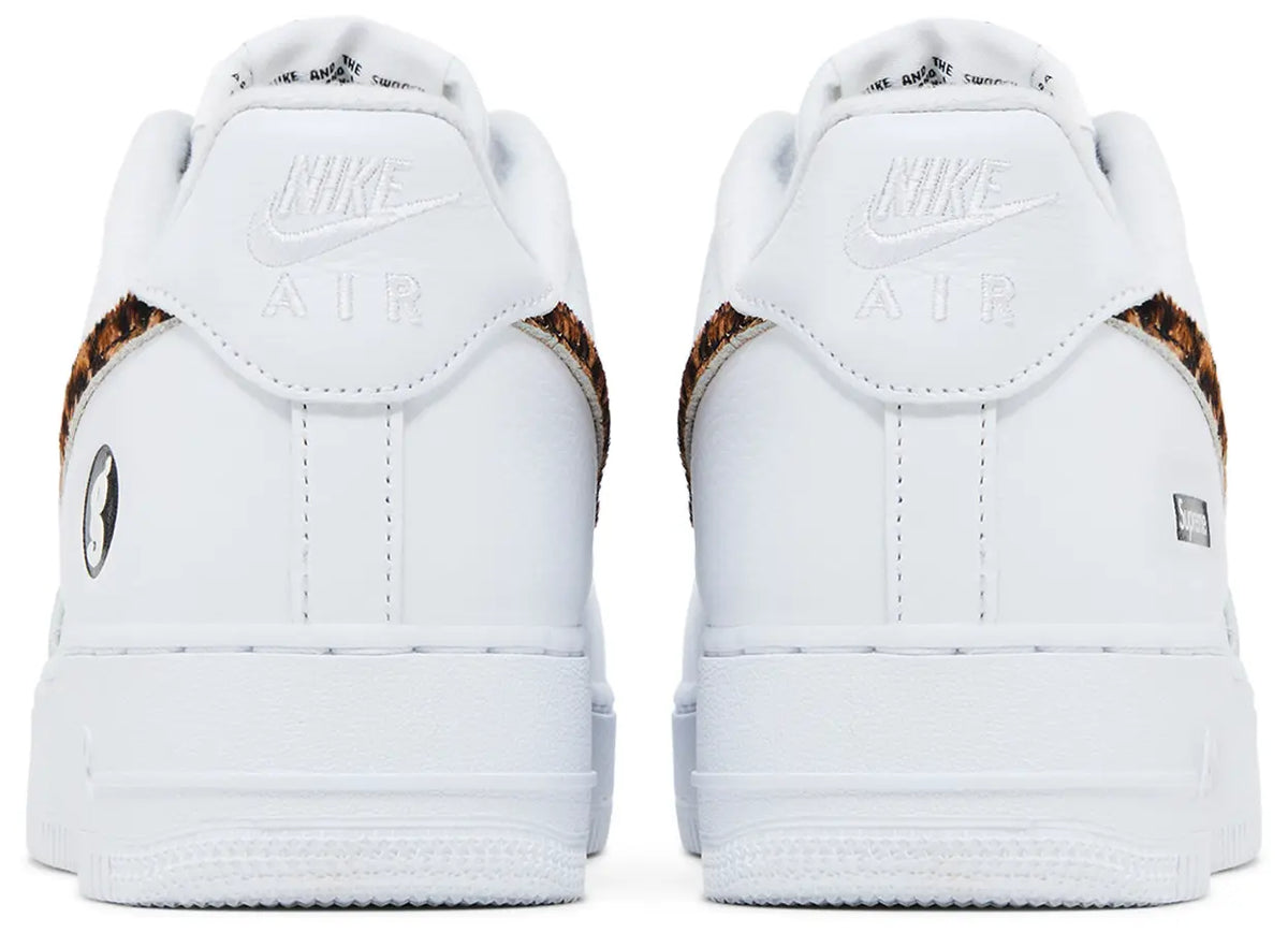 Supreme x GOODENOUGH x Air Force 1 Low 'White Cheetah Print'