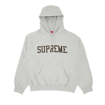 Supreme Big Logo Hoodie Grey