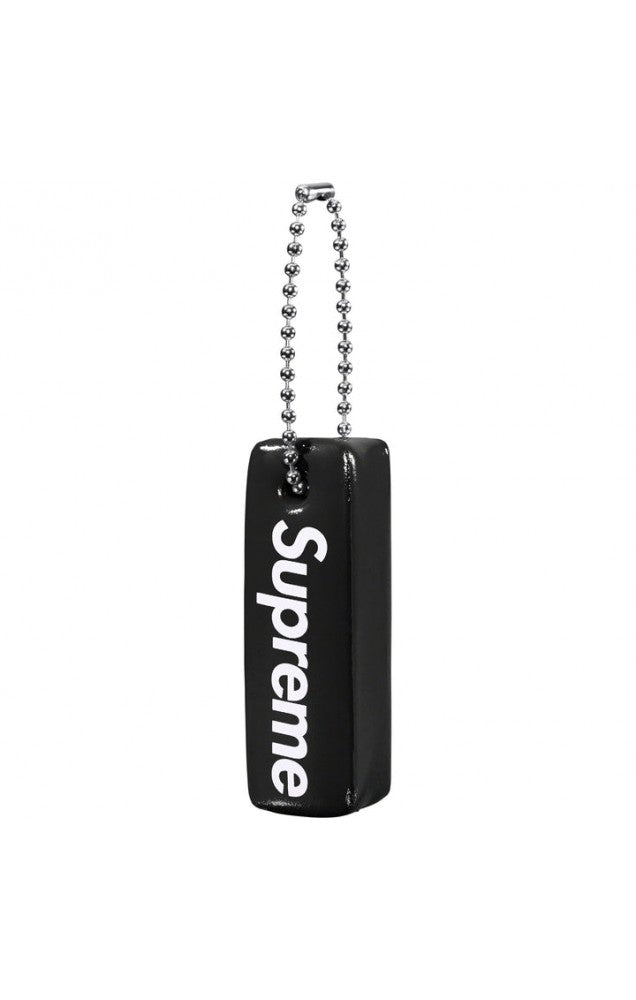 Supreme Black Floating Keychain