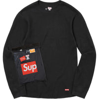 Supreme Hanes Thermal Crew
