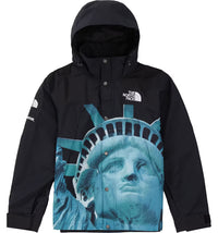 Supreme The North Face Statue of Liberty Mountain Jacket Black FW19