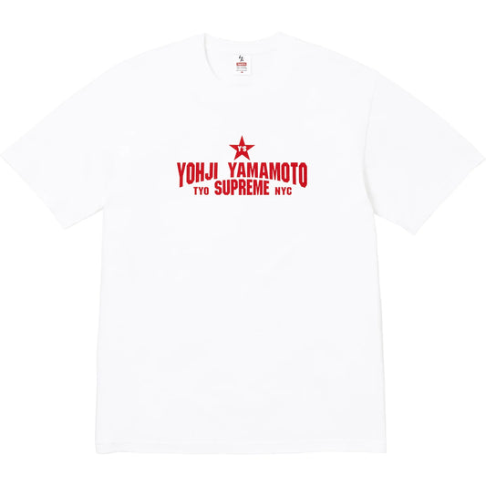 Supreme Y's Yohji Yamamoto Star Tee White