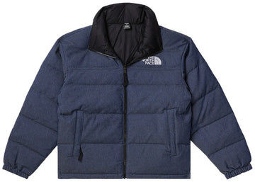 The North Face 92 Reversible Nuptse Jacket Denim Blue/TNF Black
