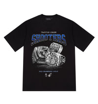 Trapstar Three-peat Champions T-shirt Black/Blue