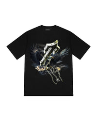 Trapstar Eagle Irongate T Print Tee Black