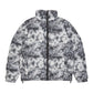 Trapstar Hyperdrive Hooded Puffer Jacket Black/Tie Dye