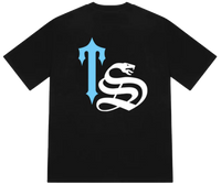 Trapstar Script Tee Black