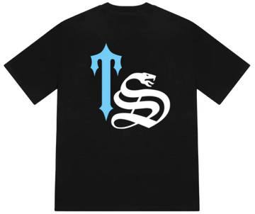 Trapstar Script Tee Black