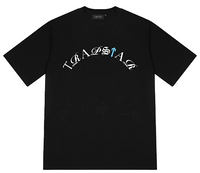 Trapstar Script Tee Black