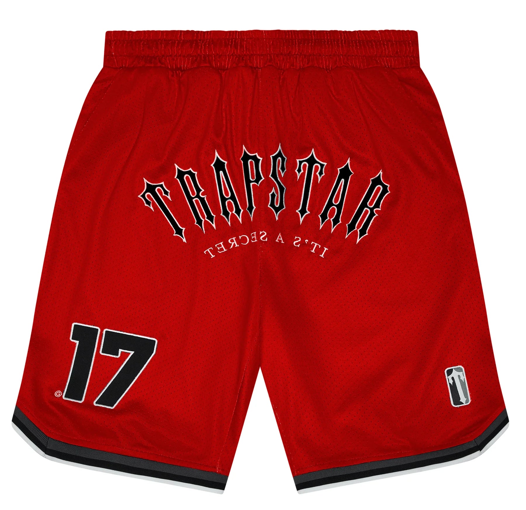 Trapstar Irongate Basketball Shorts Red
