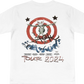 Travis Scott Utopia Circus Maximus Europe Tour 2024 Tee White