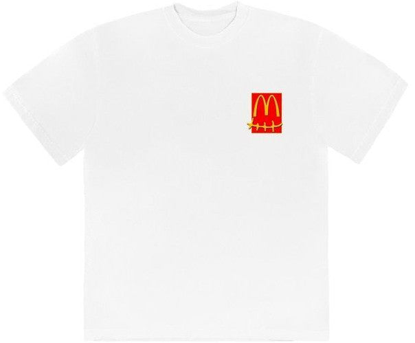 Travis Scott x McDonald's Action Figure Series Tee White