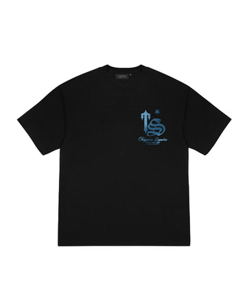 Trapstar Varsity T-Shirt Black/Tie Dye