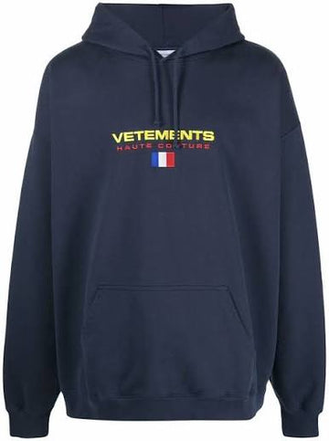 Vetements Haute Couture Hoodie Navy