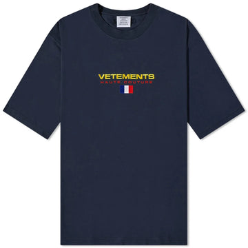 Vetements Haute Couture Tee Navy