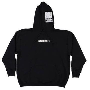 Vetements Priority Mai Hoodie Black
