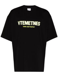 Vetements Think Differently VTEMETNES Tee Black