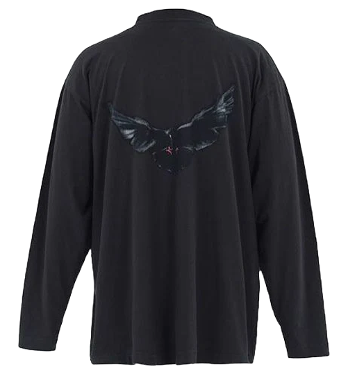 Yeezy Gap Dove Longsleeve Tee Black Los Angeles Archive