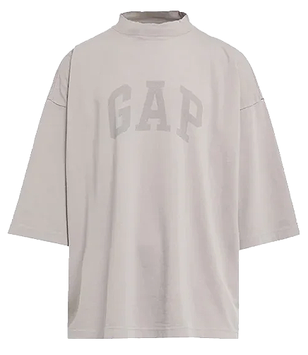 Yeezy Gap By Balenciaga Dove Tee Grey