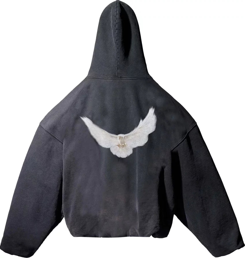 Yeezy Gap Engineered by Balenciaga Dove Hoodie 'Washed Black'