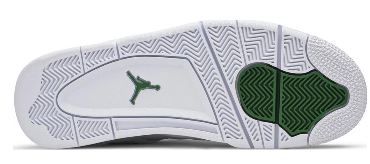 Air Jordan 4 Retro Metalic Pack Green