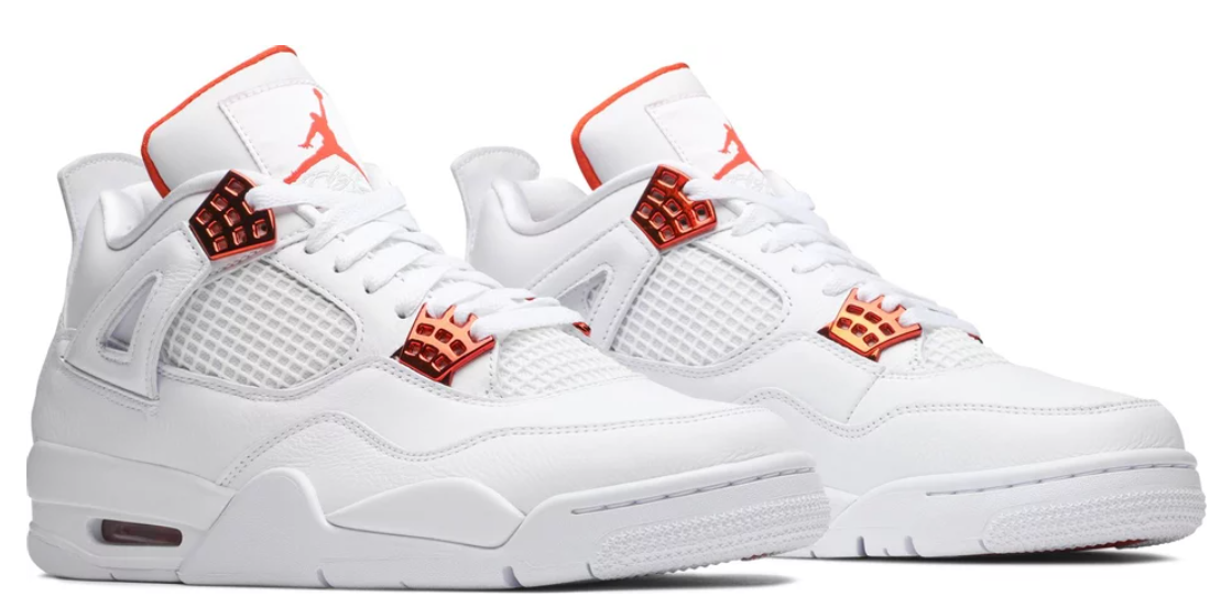 Air Jordan 4 Retro Metalic Pack Orange