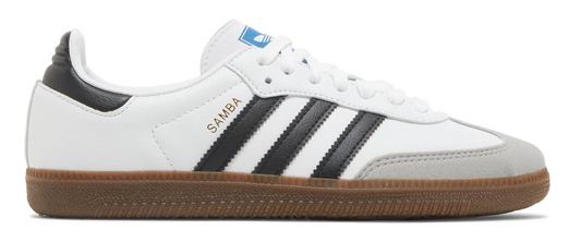 Białe buty adidas samba w wersji wegan