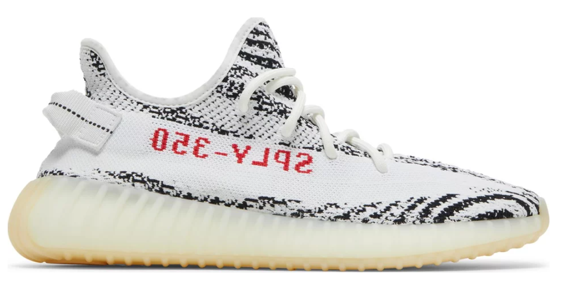 białe czarne czerwone buty adidas yeezy boost 350 v2 zebra w kolaboracji z kanye west