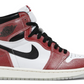 czerwone czarne białe buty air jordan 1 chicago trophy room w kolaboracji z trophyroom podeszwa w gwiazdy