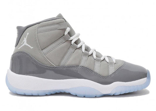 szare srebrne niebieskie białe buty air jordan 11 cool grey