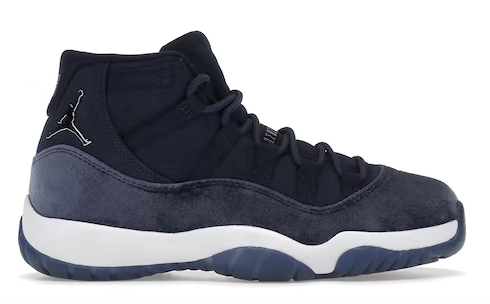 niebieskie granatowe białe buty air jordan 11 midnight navy