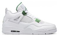 zielone białe metaliczne buty air jordan 4 metalic pack green
