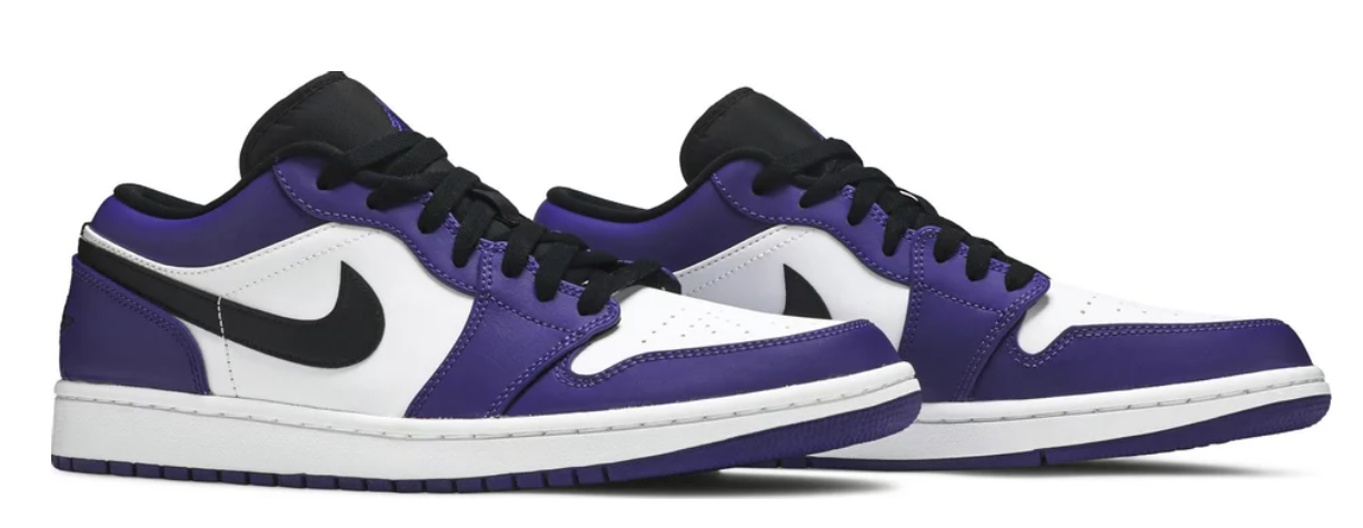 Air Jordan 1 Low Court Purple