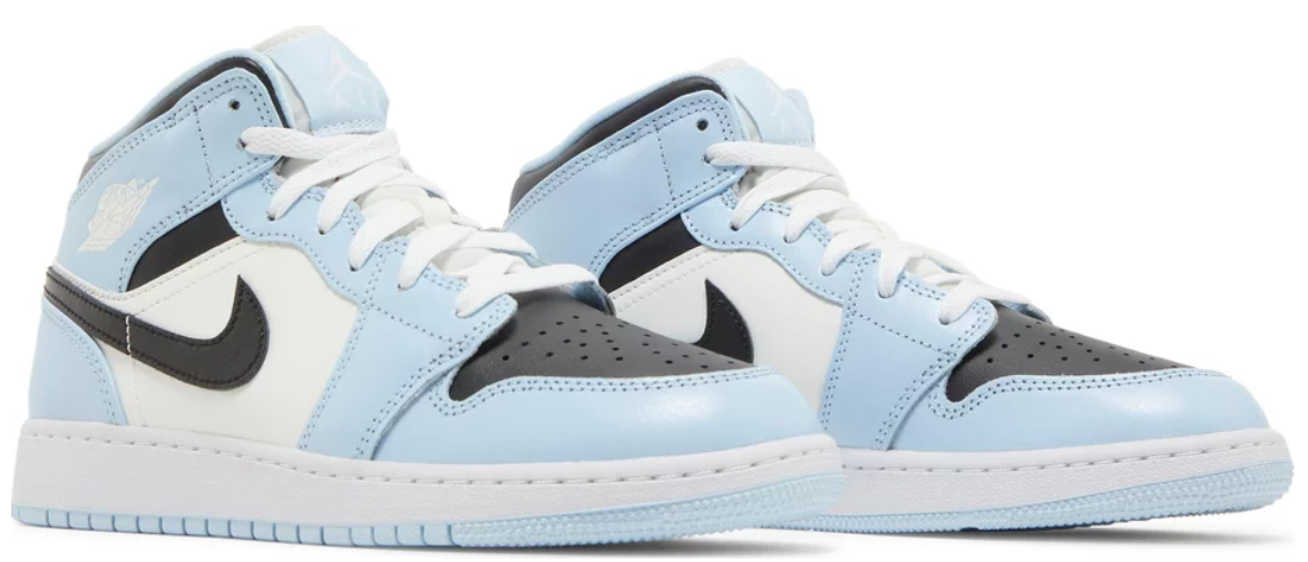 Air Jordan 1 Mid Ice Blue (GS)